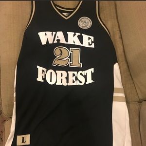 Tim Duncan Wake Forest Jersey